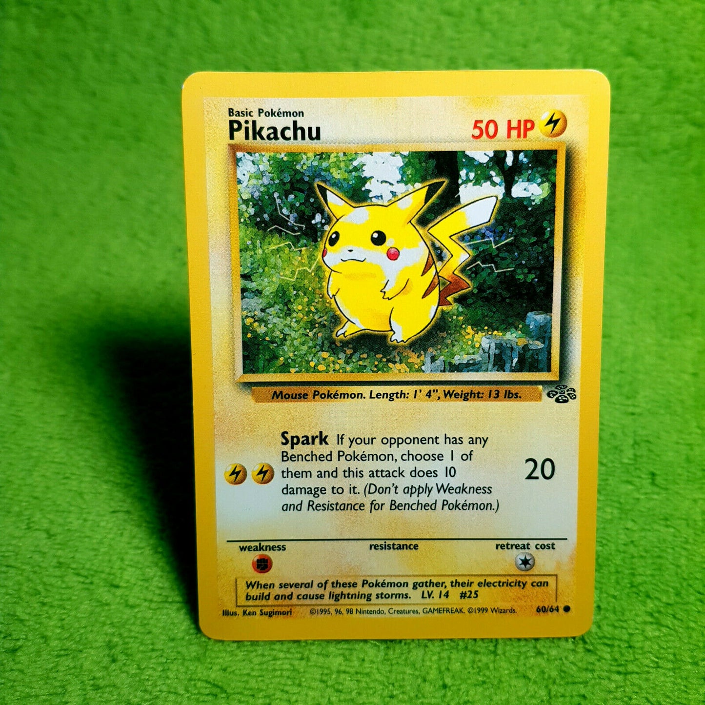 Pokemon - Pikachu 60/64 - Jungle Set (1999) - englisch - NM - Near Mint