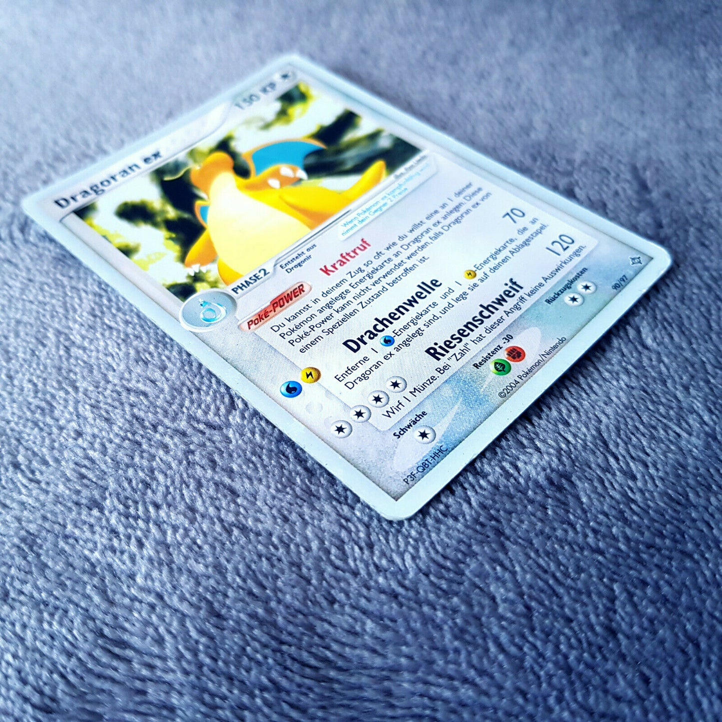 Pokemon - Dragoran ex Dragonite 90/97 - rare holo - EX Drache 2004
