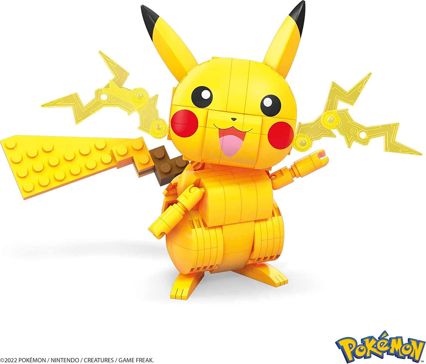 MEGA Construx GMD31 Pokemon Pikachu Figur Bauset Klemmbausteine Spielzeug Kinder