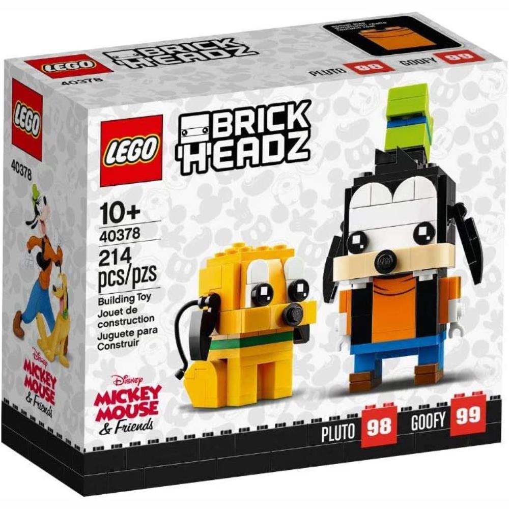 LEGO 40378 - Disney Goofy und Pluto - Brickheadz - NEU OVP