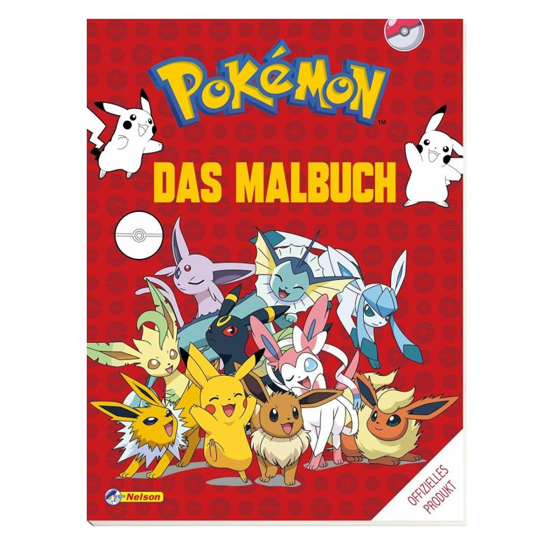 Pokemon: Das Malbuch für Kinder