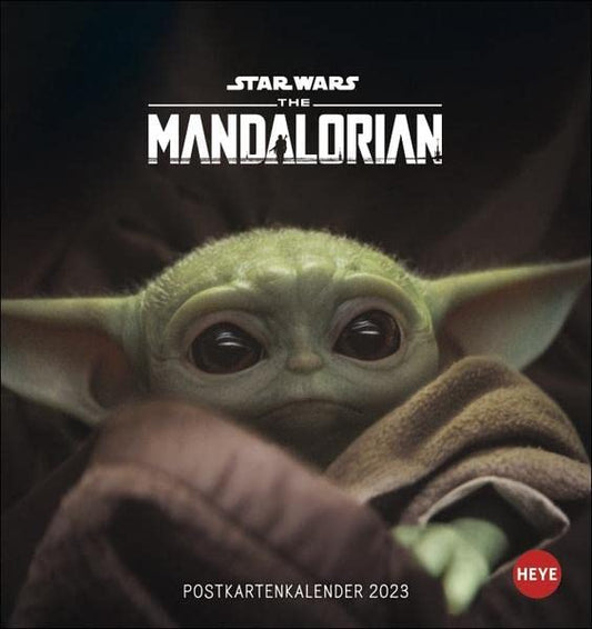 Mandalorian Grogu Postkartenkalender 2023