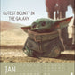 Mandalorian Grogu Postkartenkalender 2023