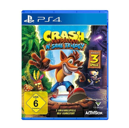 PS4 Playstation 4 - Crash Bandicoot N-Sane Trilogy - NEU & OVP