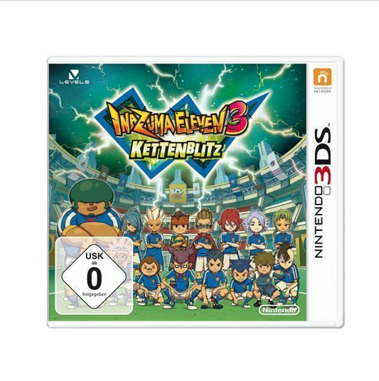 Nintendo 3DS - Inazuma Eleven 3 Kettenblitz - gebraucht