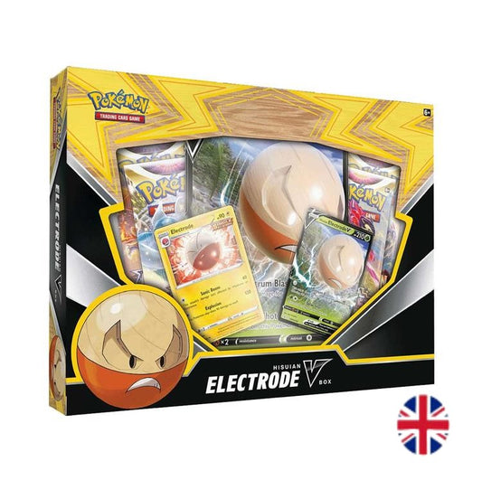 Pokemon Hisuian Electrode November V Box - EN english NEU sealed