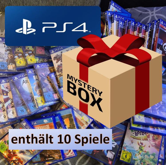 PS4 Playstation 4 - Mystery Box XXL (10 Spiele) - gebraucht
