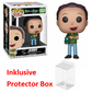 FUNKO POP Rick and Morty #302 Jerry Vinyl Figur Protector Box