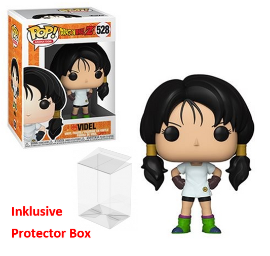 FUNKO POP Dragonball Z #528 Videl Vinyl Figur sealed + Protector Box