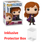 FUNKO POP Disney Frozen II #582 Anna Vinyl Figur Protector Box