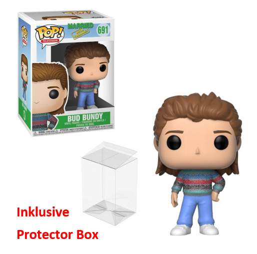 FUNKO POP Married with Children #691 Bud Bundy Vinyl Figur sealed + Protector Box