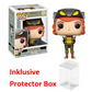 FUNKO POP DC Comics Bombshells #223 Hawkgirl Vinyl Figur sealed + Protector Box
