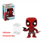 FUNKO POP Marvel #20 Deadpool Bobble-Head Vinyl Figur sealed + Protector Box