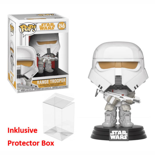 FUNKO POP Star Wars #246 Range Trooper Bobble-Head Figur sealed + Protector Box