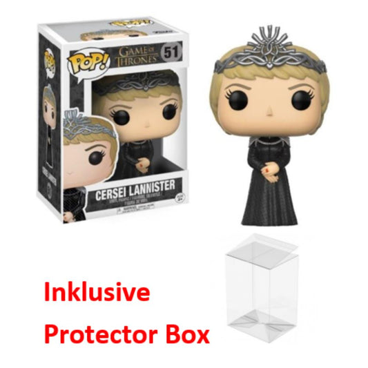 FUNKO POP Game of Thrones #51 Cersei Lannister Figur NEU sealed + Protector Box