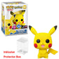 FUNKO POP Pokemon #353 Pikachu Flocked Vinyl Figur NEU sealed + Protector Box