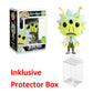FUNKO POP Rick and Morty #337 Alien Rick Vinyl Figur NEU sealed + Protector Box