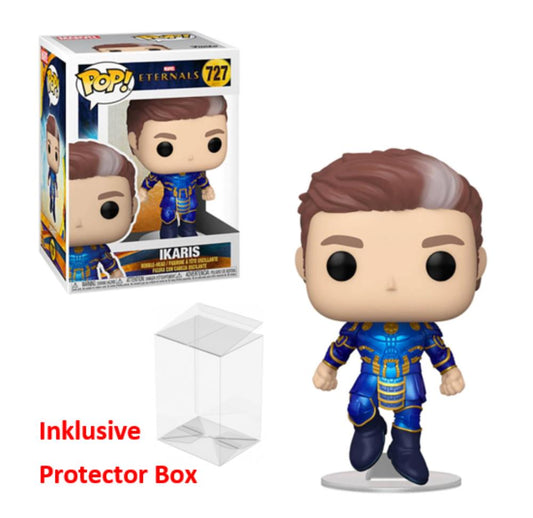 FUNKO POP Marvel Eternals #727 Ikaris Bobble-Head Figur sealed + Protector Box