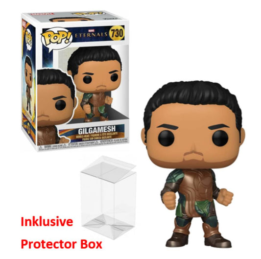 FUNKO POP Marvel Eternals #730 Gilgamesh Bobble-Head sealed + Protector Box