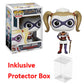 FUNKO POP Batman Arkham Asylum #54 Harley Quinn Figur sealed + Protector Box