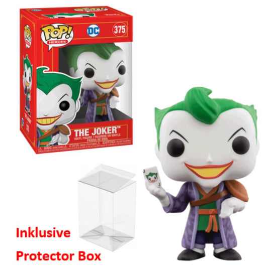 FUNKO POP DC Batman #375 The Joker Vinyl Figur NEU sealed + Protector Box