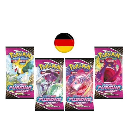 Pokemon TCG Schwert & Schild Fusionsangriff Booster Pack deutsch