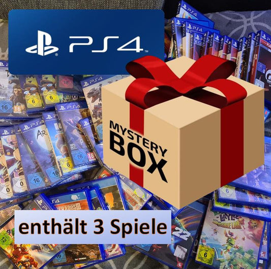 PS4 Playstation 4 - Mystery Box S (3 Spiele) - NEU & OVP