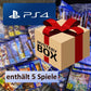 PS4 Playstation 4 - Mystery Box M (5 Spiele) - NEU & OVP