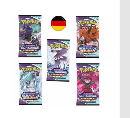 Pokemon TCG Schwert & Schild Schaurige Herrschaft Booster Pack deutsch