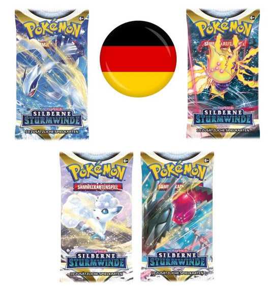 Pokemon TCG Schwert & Schild Silberne Sturmwinde Booster Pack deutsch
